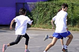 Alergati si donati pentru copiii din familiile defavorizate, din cartierele Fratelia si Iosefin