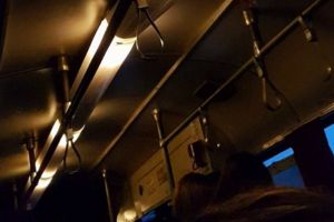 Călători în PERICOL! Ce a fotografiat un arădean într-un tramvai din municipiu