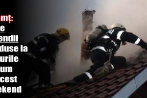 ISU Neamţ: Șase incendii produse la coşurile de fum în acest weekend