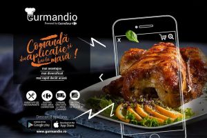 Gurmandio, prima aplicaţie pentru comenzi de mâncare dezvoltată de un retailer în România, ...