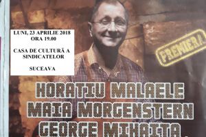 Maia Morgenstern şi Horaţiu Mălăele, în „Fierarii”, pe scena Casei de Cultură Suceava