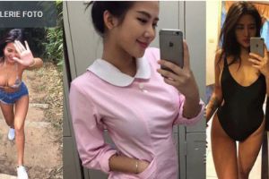 Carina este considerată cea mai sexy asistentă din lume! Uite cum pozează