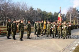 Ceremonial militar la Focşani, după misiunea îndeplinită a „Inimilor Neînfricate”