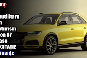 Neamţ: Trei autoutilitare şi un autoturism Q7, scoase la LICITAȚIE de Finanţe