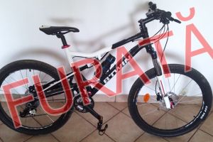 Bicicleta furata din scara blocului, la Timisoara