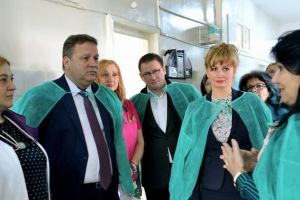 MINISTRUL SĂNĂTĂŢII LA CĂLĂRAŞI ŞI OLTENIŢA