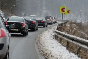 Accident frontal, în afara oraşului Borsec