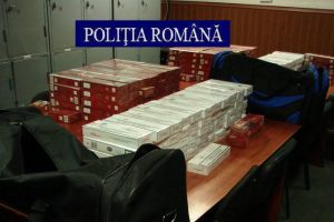 Peste 400.000 de ţigări, descoperite într-o maşină