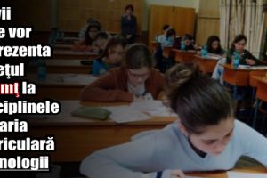 Elevii care vor reprezenta judeţul Neamţ la disciplinele din aria curriculară Tehnologii