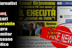 Un jurnalist din Neamţ, atacuri mizerabile asupra anumitor persoane publice