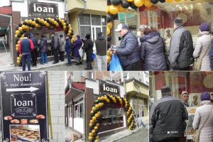 FOTO: Covrigăria IOAN a ajuns şi în oraşul Cugir