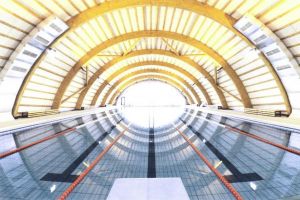 FOTO: Încep lucrările la bazinul acoperit de înot din Blaj. Investiţie a primăriei, de 4,5 milioane de lei