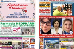 Jurnalul de Călăraşi nr. 3078 din 7 martie 2018