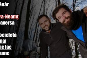 Un tânăr din Piatra-Neamţ va traversa pe motocicletă cel mai adânc lac din lume