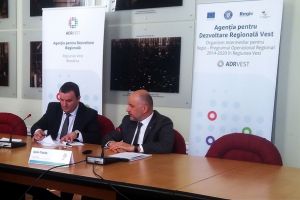 CJT si ADR Vest au semnat proiectul de extindere al drumului de acces dinspre Timisoara spre A1 