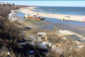 PLAJA Constanţei, DISTRUSĂ după codul portocaliu de viscol şi ninsori