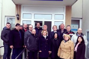 FOTO. Scriitorul George Achim, cetăţean de onoare al comunei Beltiug