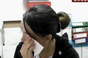 VIDEO halucinant! Ana Maria Pătru plange în sediul DNA Ploieşti când dă o declaraţie de recunoaştere ceruta de Onea