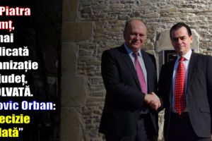 PNL Piatra-Neamţ, ce mai implicată organizaţie din judeţ, dizolvată. Ludovic Orban: „O decizie ciudată”