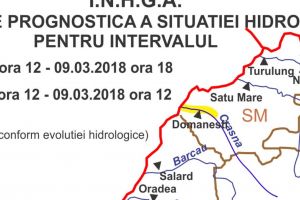 Codul galben pentru Satu Mare, prelungit