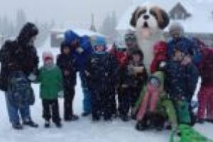 Zâmbete pe schiuri pentru zeci de copii şi părinţi