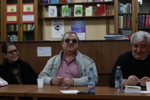 FOTOGALERIE: Scriitorul Radu Sergiu Ruba e nevăzător, dar are viziune