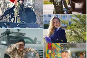 Femei in uniforma: 8 martie a trecut fotografiile raman. Militari, politiste, marinari, aviatori, pompieri. Toate femei 