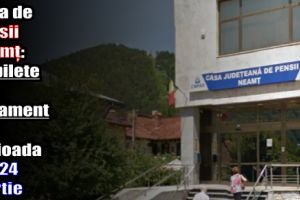 Casa de Pensii Neamţ: 48 bilete de tratament în perioada 21-24 martie 2018