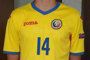 Sebi Nechita a fost titular ieri pentru România Under 15 în înfrângerea la limită, cu Turcia