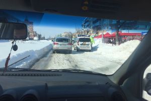 MILIȚENII DE LA CĂLĂRAȘI – CA BULĂ, ÎN MIJLOCUL ZĂPEZII!