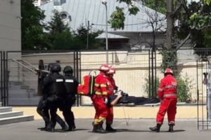 ALERTĂ la Inspectoratul de Jandarmi Vaslui. A făcut ATAC VASCULAR în timpul PROGRAMULUI