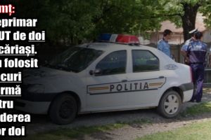 Neamţ: Viceprimar bătut de doi puşcăriaşi. S-au folosit şi focuri de armă pentru prinderea lor