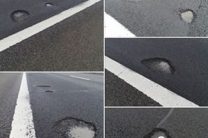 INCREDIBIL, dar ADEVĂRAT! Câte GROPI are autostrada Arad – Timişoara pe o distanţă de 32 de kilometri