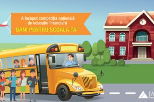A început a şasea ediţie a competiţiei naţionale de educaţie financiară „Bani pentru şcoala ta”. Liceele din ţară pot beneficia de finanţări de până la 10.000 euro!