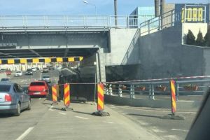 Se lucreaza iar la Pasajul Jiul. Retusarile au intrat pe ultima suta de metri