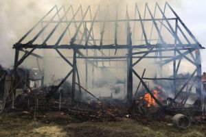 Incendiu la Satu  Nou. A fost găsit un cadavru carbonizat VIDEO