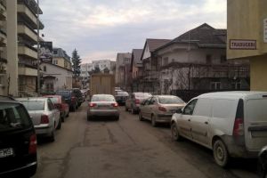 Blocaje de trafic în centrul Sucevei, în urma închiderii străzii Vasile Bumbac