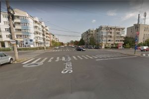Accident in Ploiesti, zona Pietei Anton