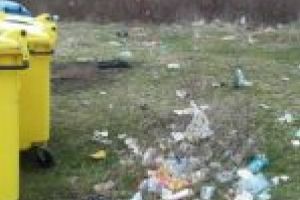 Pe Dealul Driglovăţului din Reşiţa a nins… cu gunoaie! [FOTO]