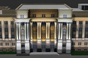 Sediul Consiliului Judetean Timis, in reabilitare. Lucrari la fatada. Se decoperteaza zidaria