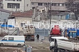 Se poate si la noi. Ce masura a fost luata la un santier din Constanta in cazul masinilor de mare tonaj (galerie foto)