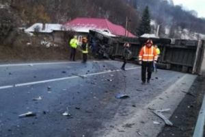 Accident pe DN 1, între Poieni şi Huedin