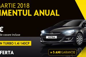 Evenimentul Opel 24h: oferte avantajoase în Programul Rabla la Opel West Oradea.