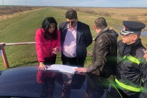 Prefectul de Timis si cel de Caras-Severin, pe teren; nu exista pericol de inundatii la Gataia