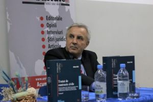 „Tratatul de contracte civile”, o lucrare de pionierat