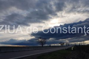 Apus de soare spectaculos la Constanta! Imagini desprinse din filmele SF (fotoreportaj+video)