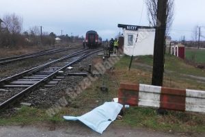 Un bătrân a fost călcat de tren, la Nucet!