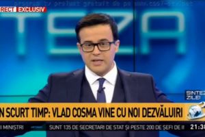 O nouă înregistrare BOMBA va fi prezentată de Vlad Cosma, în această seară, la „Sinteza zilei”
