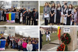 FOTO: David Prodan, patronul spiritual al Școlii Gimnaziale din Săliştea, comemorat la el acasă