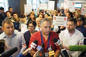 SANITAS începe acţiunile sindicale de protest